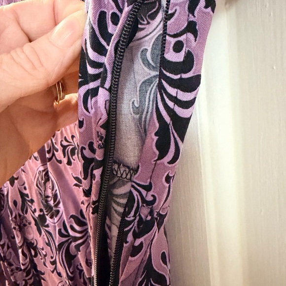 🖤💜 Disney Haunted Mansion Dress, Ears & Purse Set – Excellent Condition 💜🖤 - Picture 9 of 12